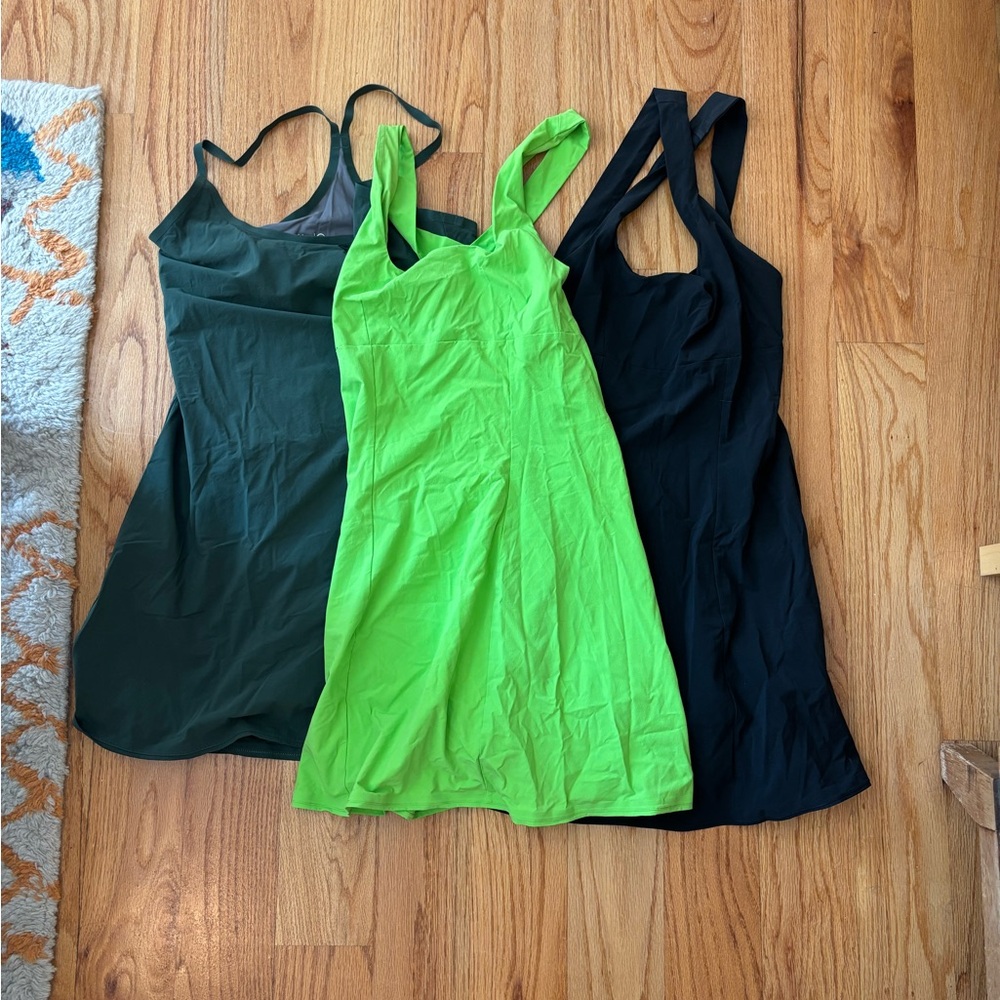 Outdoor Voices Exercise and Volley dresses